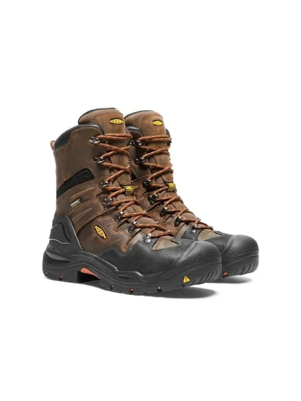 Keen Men's  Work boot Coburg 8 Inch Waterproof Boot with Steel Toe 14 D